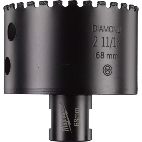 M14 DIAMOND DRILL 68MM PUNTE DIAMANTATE A SECCO DIAMOND MAX DIAMETRO 68 mm cod. 4932478285