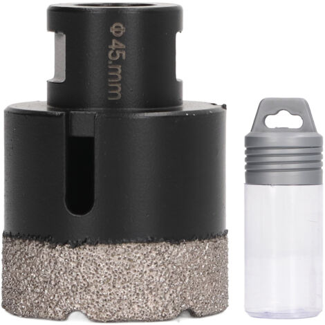 M14 Scie Cloche Diamant Sec Humide 45mm - Perçage Rapide et Stable avec Brasage sous Vide