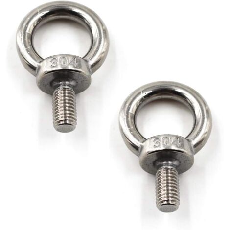 M16 304 Edelstahl-Hebeösenschraube (2er-Pack)