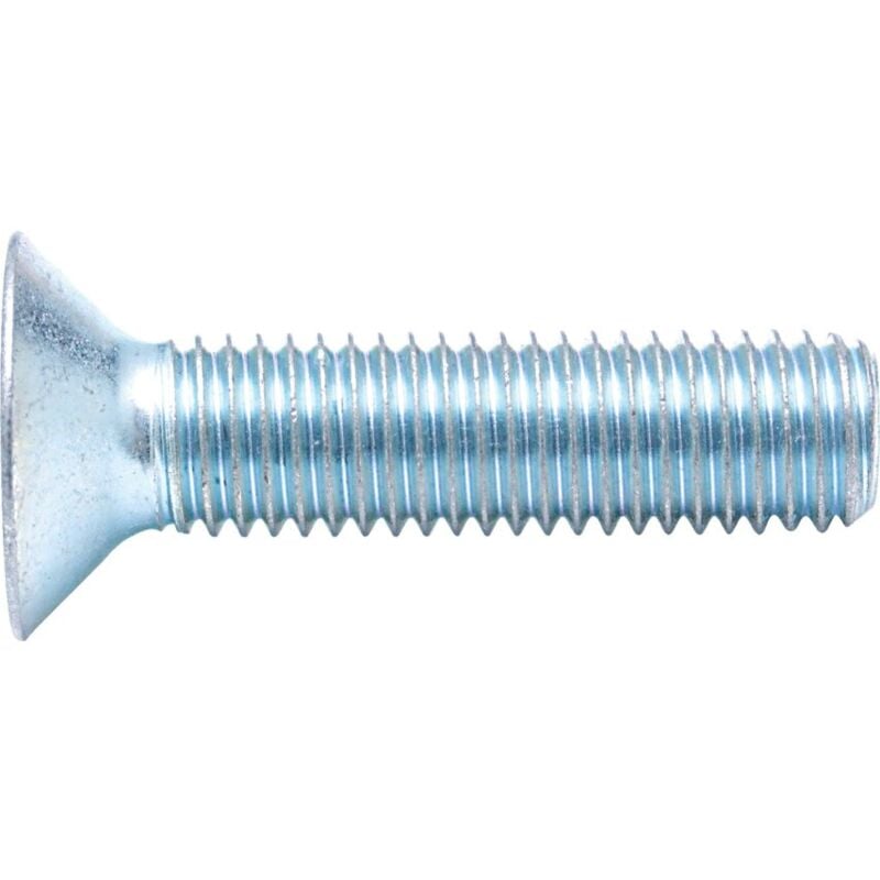 M5X10 Skt Countersunk Head Screw bzp (GR-8.8)- you get 50 - Qualfast