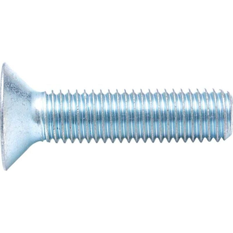 Qualfast - M8X12 Socket Countersunk Head Screw bzp (GR-8.8)- you get 25