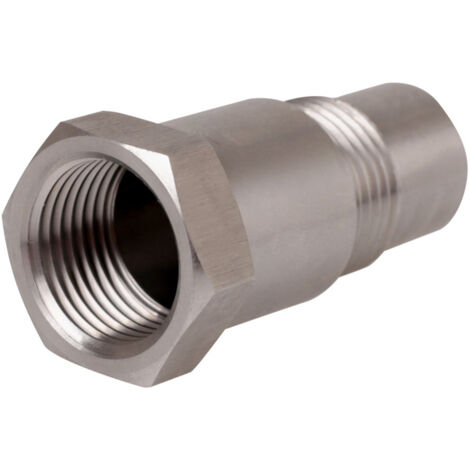 M18 1,5 voiture O2 Capteurs d'oxygène Adaptateur de la bougie de protection Éliminateur de lumière moteur en acier inoxydable avec filtre