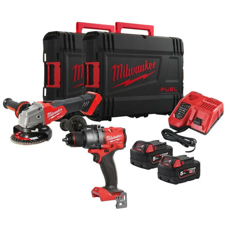 Batterie pour Milwaukee M18, C18, 0880-20, 2601, 2601-22, 2602-20 18 Volt  4000mAh