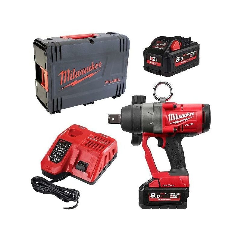 

Milwaukee - LLAVE DE IMPACTO 1' BATERIA LITIO FUEL M18 ONEFHIWF1-802X 4933459733