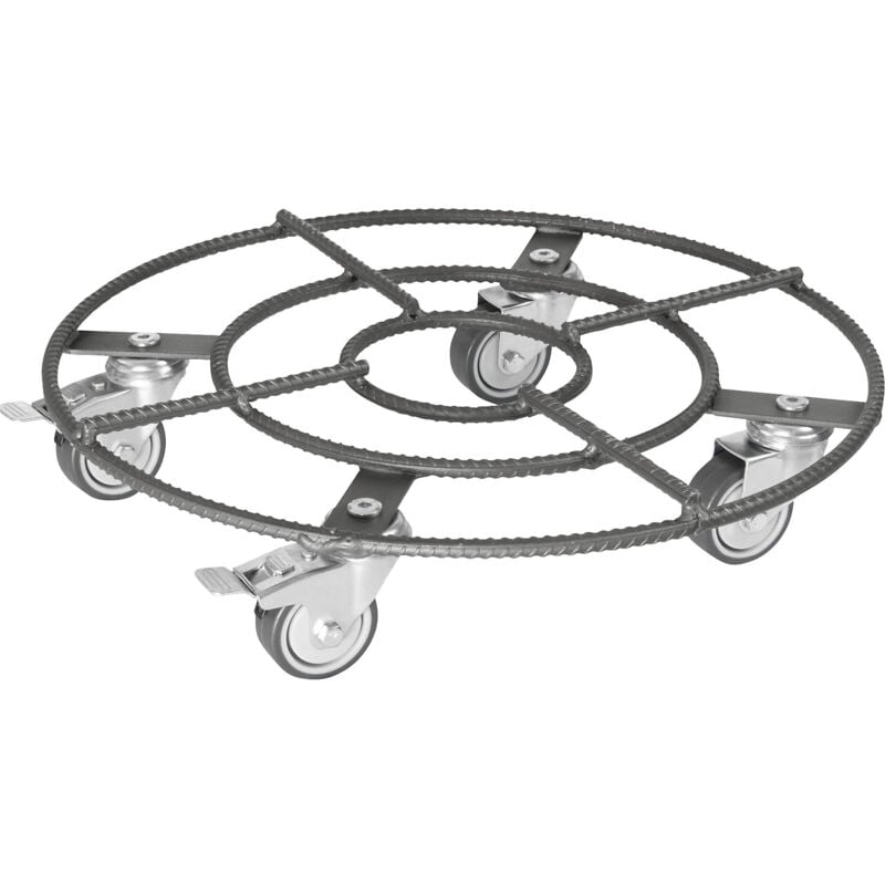 Wagner - Plateau roulant pour plantes, charge max 200 kg, acier