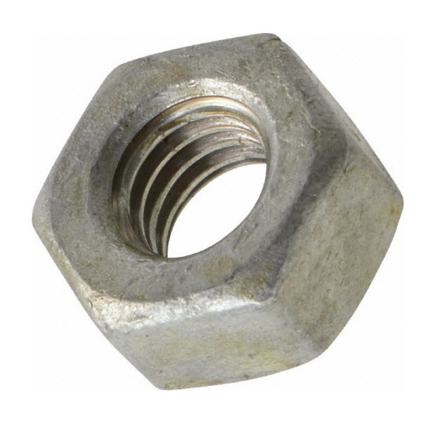 M24 Hex Nut - Self Colour Mild Steel DIN934