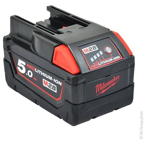 M28 MILWAUKEE batteria al litio - ION 28V 5Ah