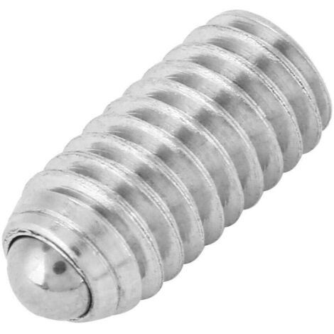 M3 M3  6/8/10/12/16/20 304 En Acier Inoxydable Ressort Hex Socket Bille Pointe Grub Piston Vis Ensemble 20Pcs(M38)