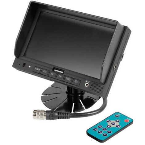 M3, Monitor LCD 7", Cam 1+2+3+4