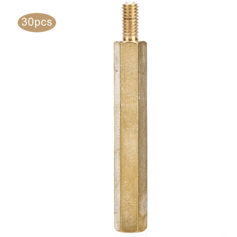 M3-Sechskantmutter-Arm-Leiterplattenhalterung – 30-teiliges Set, M3x30 mm Abstandshalter-Drehmoment – Hochbeständiges Kupfermaterial