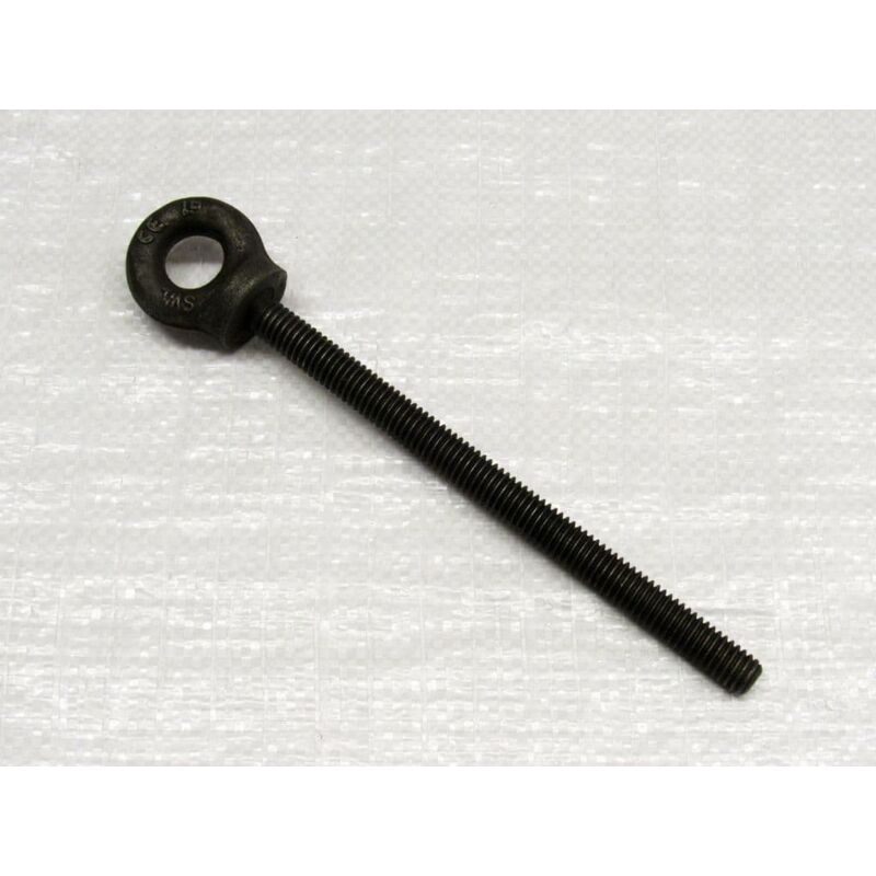 M30 Lifting Eye Bolt Long Shank - Self Colour Collared Eyebolt BS4278 4 Ton 30MM