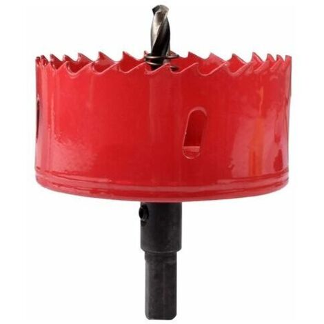 M42 HSS Scie Cloche Bi-Métal 115mm,Scie Trèpan Pour Fer, Aluminium, Bois, Cloison Sèche, Tuyau, Plastique, Panneau De Fibres De Bois