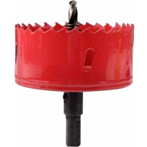 M42 HSS Scie Cloche Bi-Métal 80mm, Scie Trèpan Pour Fer, Aluminium, Bois, Cloison Sèche, Tuyau, Plastique, Panneau De Fibres De Bois