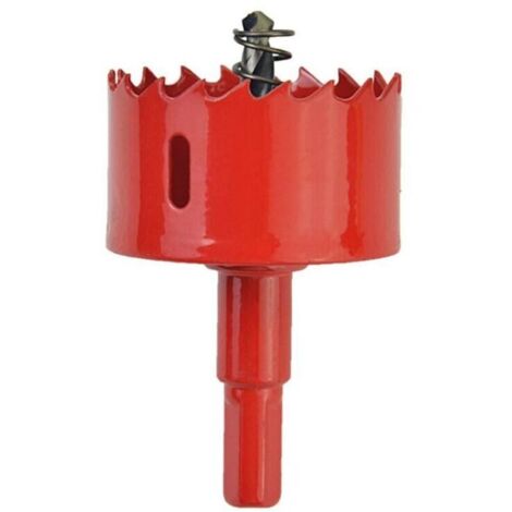 M42 Scie Cloche Bi-Métal 80mm, Scie Trèpan Pour Fer, Aluminium, Bois, Cloison Sèche, Tuyau, Plastique, Panneau De Fibres