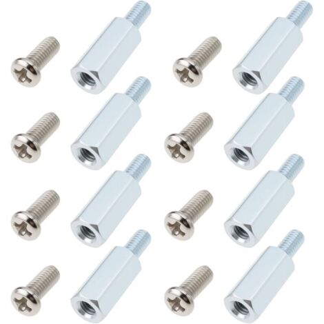 M4x15 Hex Head Screws + 8 M4x10 Hex Head Screws for VESA Mount Compatible with Samsung