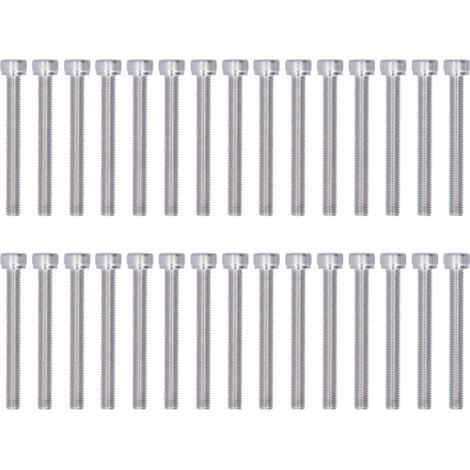 M5 Edelstahl A2-70 Innensechskantschrauben - Satz mit 30 M5 x 45 DIN 912