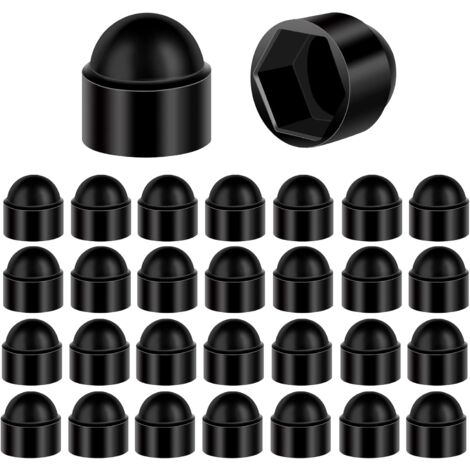 M5 nut covers for 8 key Anthracite 30 pcs protective caps for screws Black screw covers