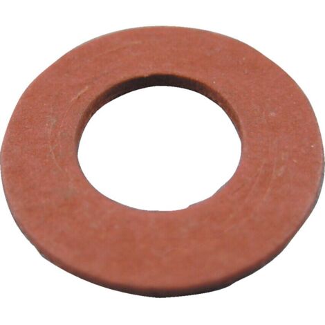 M5 X 10 X 0.8 Red Fibre Washer- you get 50