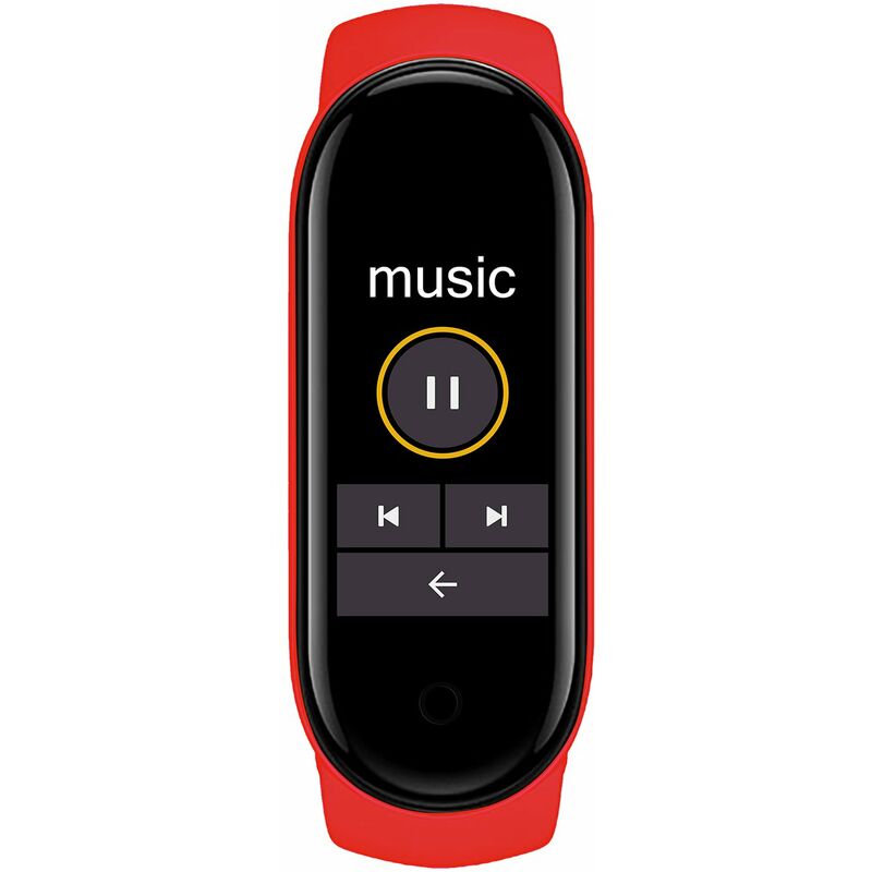 

M6 Reloj inteligente con pulsera deportiva Pantalla TFT de 0.96 pulgadas BT4.0 Rastreador de ejercicios IP67 Impermeable Sueno / Frecuencia cardiaca