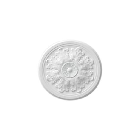 M63 DECOFLAIR Rosace Polyuréthane 325 x 325 x 22 - 1 pièce