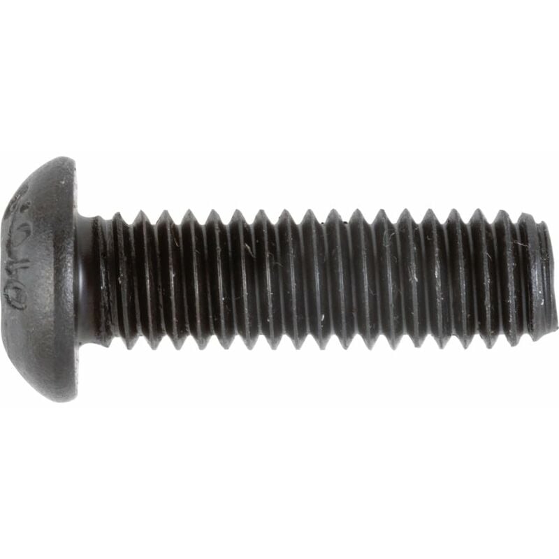 M6X20 Skt Button Head Screw (GR-10.9)- you get 50 - Qualfast