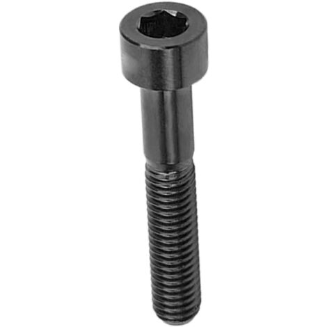 M6x35mm Schwarze Titanlegierungsschraube, rostfrei, für Fahrradvorbau, ideal für Outdoor-Radtouren