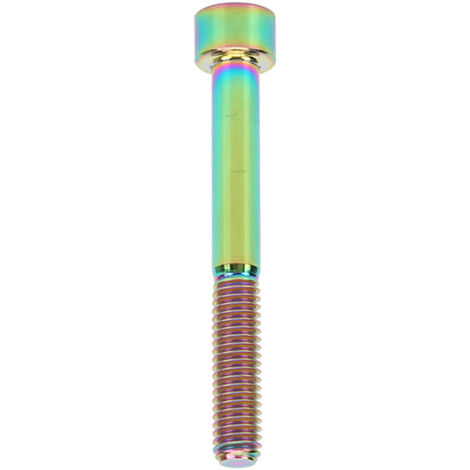 M6x50mm farbige Titanlegierungs-Fahrradlenkerbolzen für den Außenbereich
