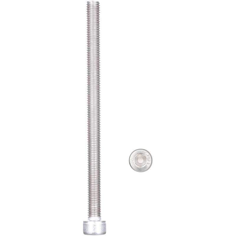 

Asupermall - M8 DIN912-A2 Tornillo Allen de acero inoxidable Tornillos de cabeza hueca Tornillo hexagonal M8 * 120, M8x120