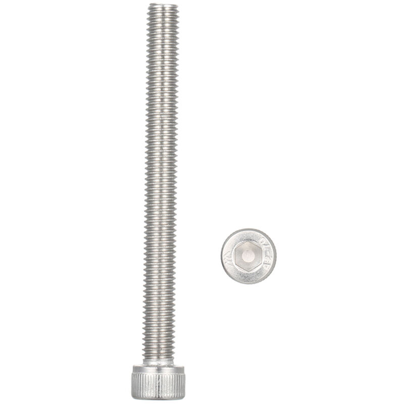 

M8 DIN912-A2 Tornillo Allen de acero inoxidable Tornillos de cabeza hueca Tornillo hexagonal,M8 * 85