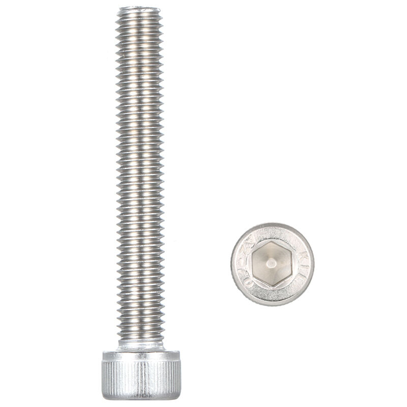 

M8 DIN912-A2 Tornillo Allen de acero inoxidable Tornillos de cabeza hueca Tornillo hexagonal,M8 * 55