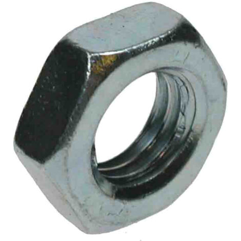 M8 Locking Half Nut Zinc Plated ( Prix pour Sachet de 100 )