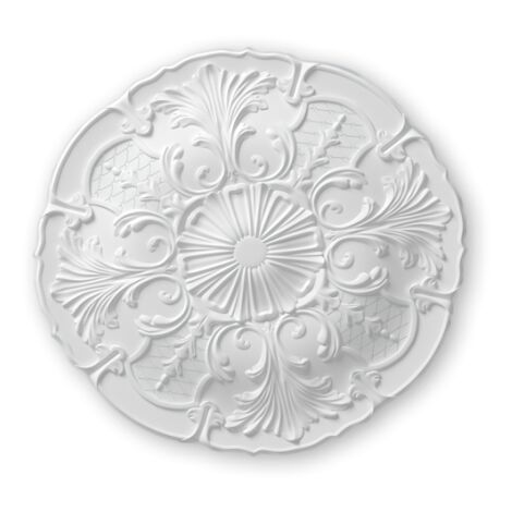 M80 DECOFLAIR Rosace Polyuréthane 600 x 600 x 31 - 1 pièce