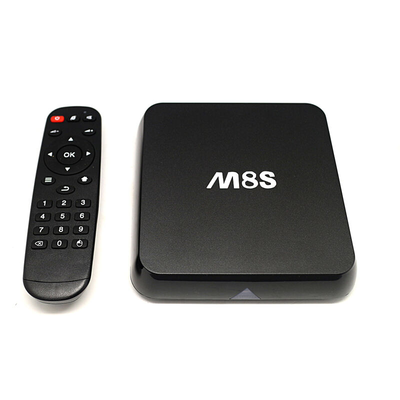 

M8S Android 4.4 TV Box Amlogic S812 Quad Core Cortex-A9 2G / 8G DLNA Miracast Airplay H.264 / H.265 4K * 2K 5.0G / 2.4G 802.11a / b / g / n Bluetooth