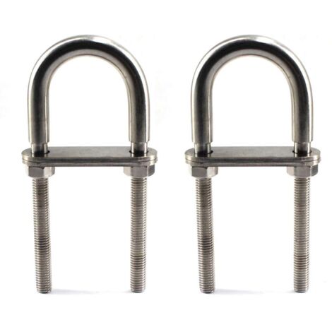M8x100 U Bolt Boulon en acier inoxydable 304 (2 Pièces)