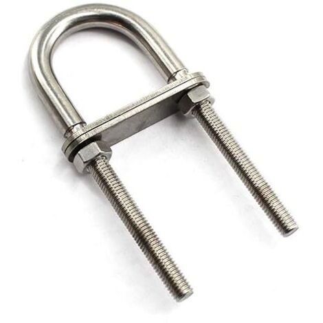 M8x120 U Bolt Boulon en acier inoxydable 304 (2 Pièces)