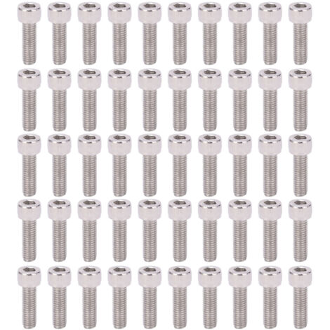 M8x25 Innensechskantschrauben aus Edelstahl 304 – 50er-Pack – Korrosionsbeständig und langlebig für industrielle Anwendungen