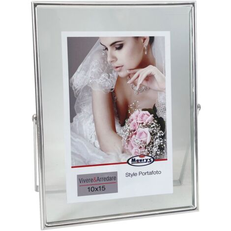 MA MAISON MODERN PORTAFOTO SILVER PER FOTO 10X15 CM IN COLORE SILVER