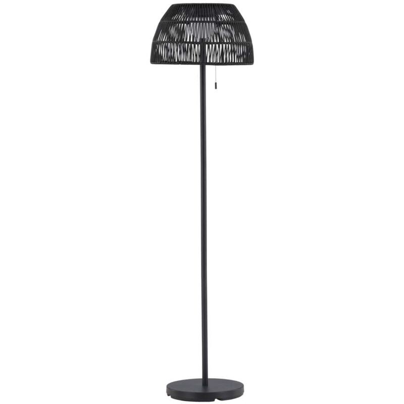 Mabis lampadaire led pour l'extérieur noir.