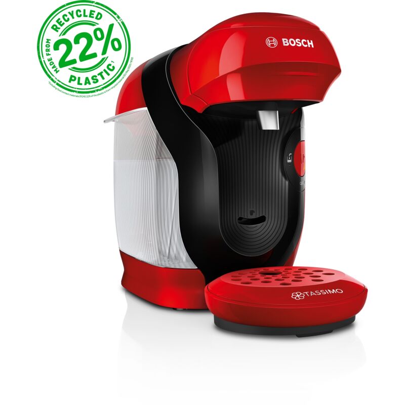Bosch - Macchina da caffè multi-bevande tassimo - T11 Style rosso - 1400 w