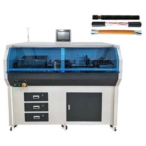 Macchina automatica per il taglio e la spelatura di cavi unipolari (10 - 240 mmq)
