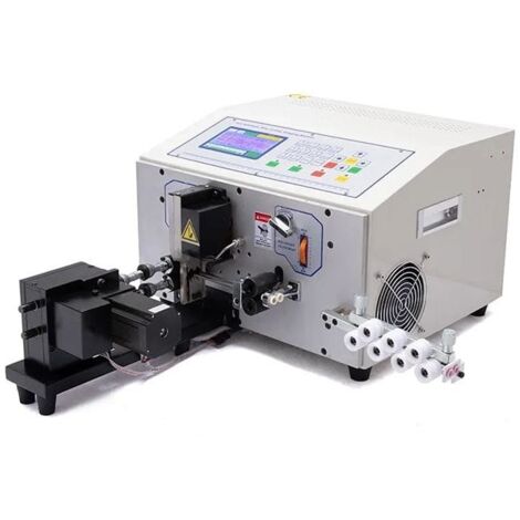 Macchina automatica per il taglio, la spelatura e la twistatura di cavi unipolari (0.1 - 2.5 mmq)