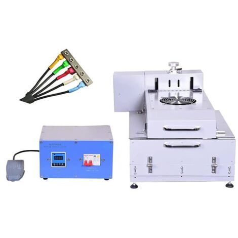 Macchina automatica per termorestringere le guaine termorestringenti