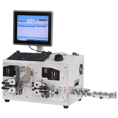 Macchina automatica spelafili controllata da software intelligente