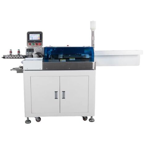 Macchina automatica taglia spela e stagna su ambo i lati per cavi unipolari (awg 32 - awg 16)