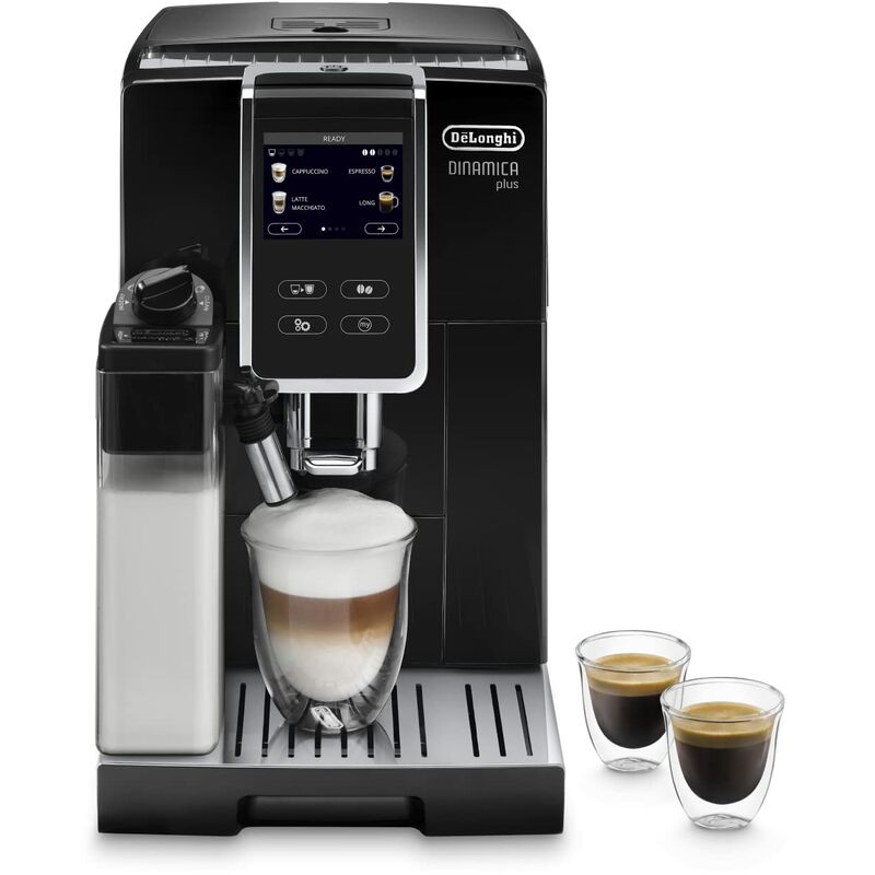 Image of Delonghi - De'Longhi Dinamica Plus Macchina Automatica per caffè in chicchi , LatteCrema System, Tecnologia Smart One Touch Schermo FullTouch,