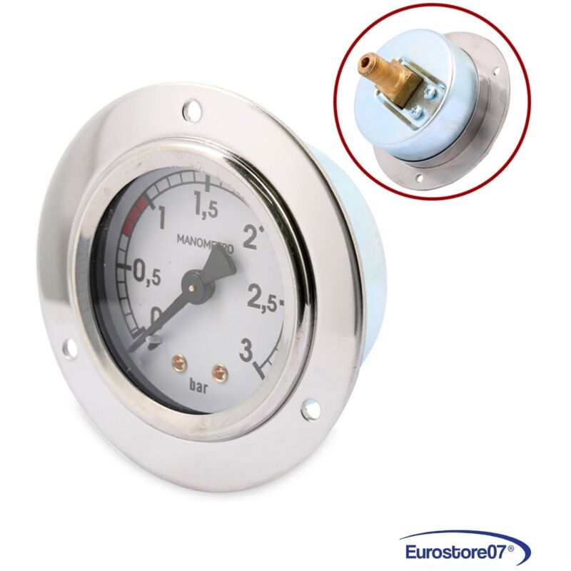 Macchina caffe' professionale Bianchi 25035116, 01 Manometro pompa Ø52mm 0÷3Bar