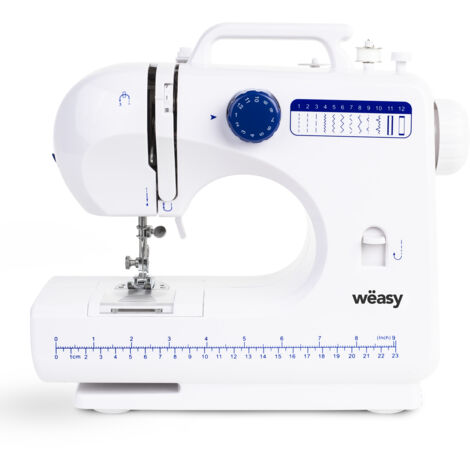 Icyant Macchina Da Cucire Portatile 12 Punti - Doppio Filo, Pedale E Luci LED - Foto 8