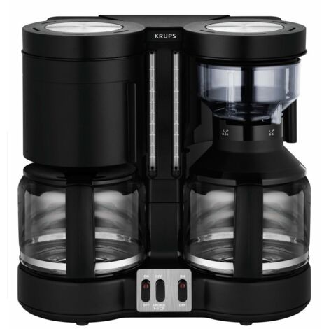 Macchina da caff� a filtro Krups KM 8508 doppia nero [KM 8508]