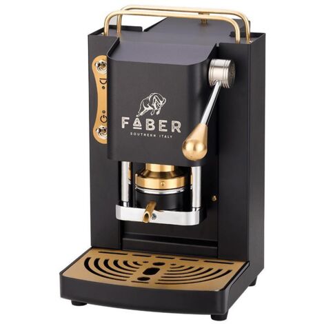 Macchina Da Caffe' A Cialde Mini Deluxe Pro Black Inox