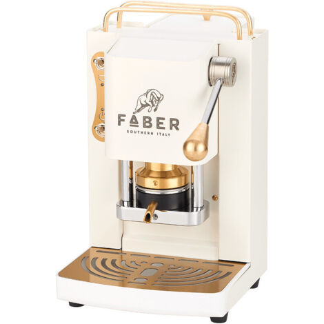 Faber Italia Mini Deluxe Pro macchina caffè cialde automatica bianca 1,3L 15 bar